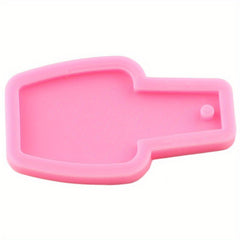 Nail Polish Bottle Silicone Mold for DIY Resin Epoxy Keychains Pendant