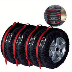 1pc Tire Cover Spare Tire Cover Polyester Fiber Dustproof Waterproof Bag