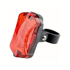 5 LED Light Beads 7 Modes Bike Front Rear Light Set