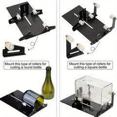 Glass Bottle Cutters Square and Circular Bottle Cutting Machines