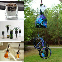 Glass Bottle Cutters Square and Circular Bottle Cutting Machines