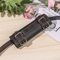 PU Leather Belt for Katana Demon Slayer Sword Waist Sheath Holder