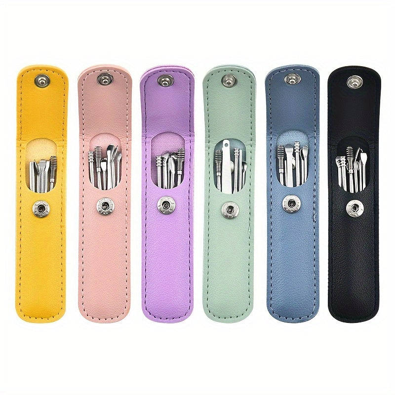 6pcs Stainless Steel Ear Wax Removal Tools Set