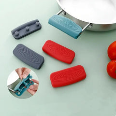 Silicone Pot Handle Cover - Heat Resistant Insulated Gloves