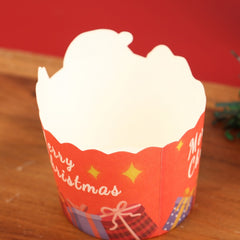50pcs Christmas Cupcake Paper Muffin Cup Spring Christmas Favors