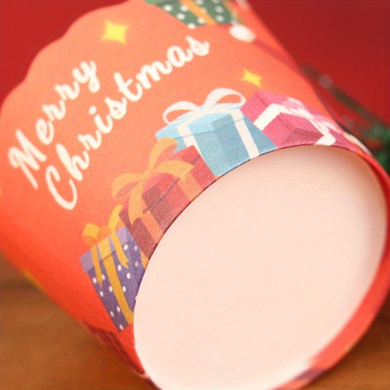 50pcs Christmas Cupcake Paper Muffin Cup Spring Christmas Favors