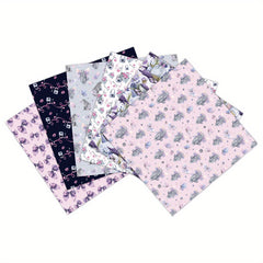 12pcs Marine Life Pattern Scrapbook Paper 30x30 for Journal Making