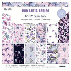 12pcs Marine Life Pattern Scrapbook Paper 30x30 for Journal Making