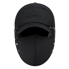 Winter Velvet Trapper Hat Men Women Outdoor Cycling Ski Windproof Warm Ear Flaps