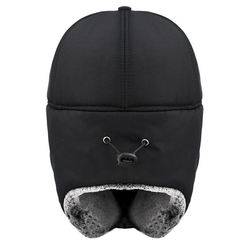 Winter Velvet Trapper Hat Men Women Outdoor Cycling Ski Windproof Warm Ear Flaps