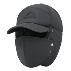 Winter Velvet Trapper Hat Men Women Outdoor Cycling Ski Windproof Warm Ear Flaps