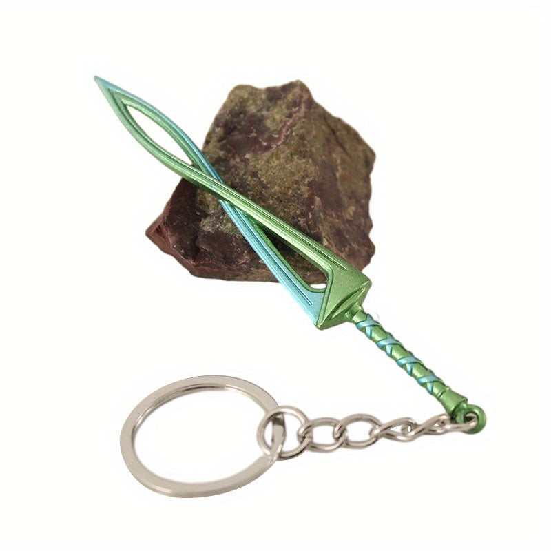 Creative Sword Keychain Pendant Mini Sword Model Alloy Key Chain