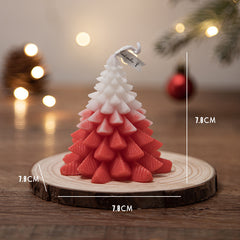1pc Christmas Tree Scented Candles Home Decoration Holiday Supplies