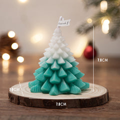 1pc Christmas Tree Scented Candles Home Decoration Holiday Supplies