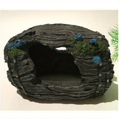 Resin Wine Barrel Cave Fish Tank Decoration for Aquarium