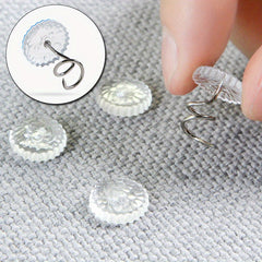 30pcs Stainless Steel Twist Pins for Bedding Non-Slip Tool