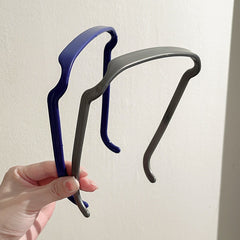 5pcs Square Glasses Frame Headbands Minimalist Hairpins