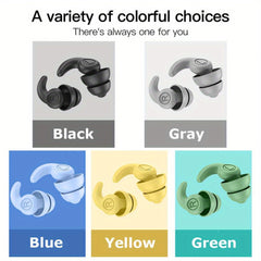 Waterproof Swimming Ear Plugs - Soft Silicone Earplugs for Seaside and Pool