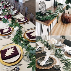 Artificial Eucalyptus Garland Hanging Vines Greenery for Wall Decor