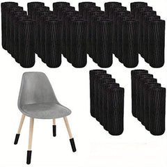 Chair Leg Socks Chair Leg Protectors For Hardwood Floors - 40pcs