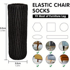 Chair Leg Socks Chair Leg Protectors For Hardwood Floors - 40pcs