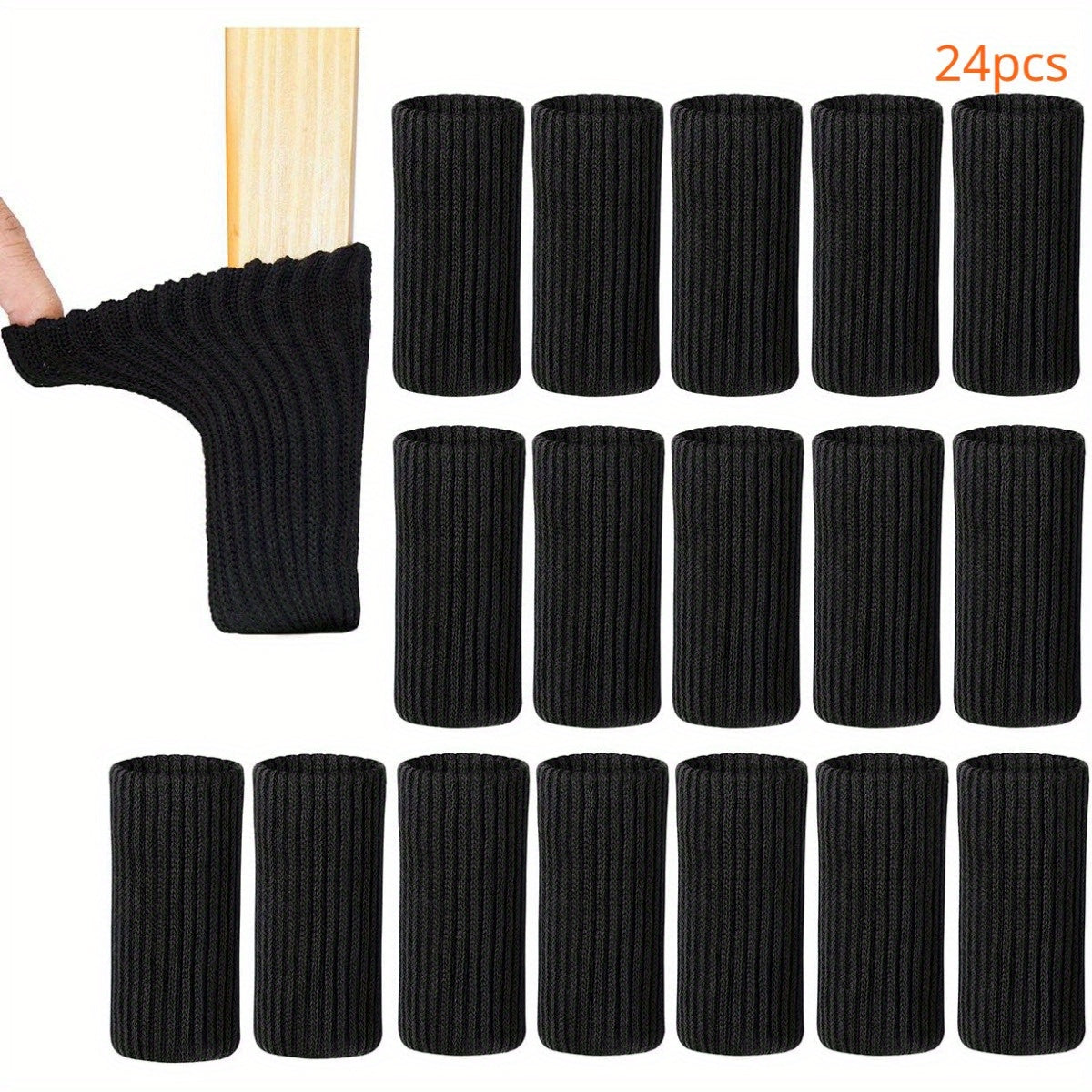 Chair Leg Socks Chair Leg Protectors For Hardwood Floors - 40pcs