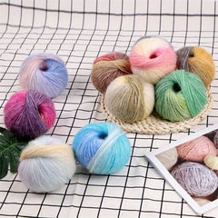 Mohair Yarn 200m 50g For DIY Crocheting Sweater Scarf