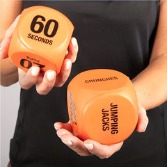 Fitness Decision Dice for Workout Routines, 4pc Set