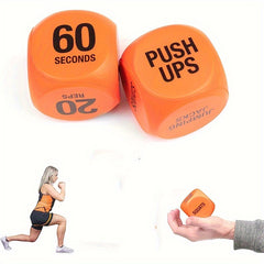 Fitness Decision Dice for Workout Routines, 4pc Set