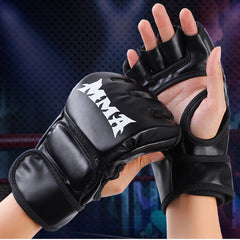 Taekwondo Karate Gloves Half Finger Protective Gear