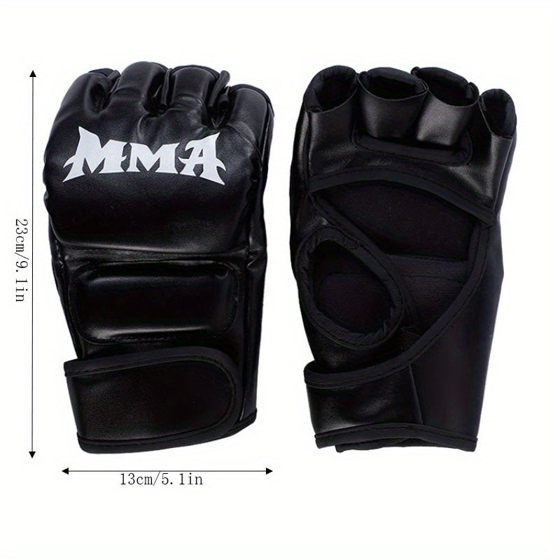 Taekwondo Karate Gloves Half Finger Protective Gear