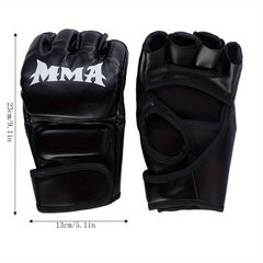 Taekwondo Karate Gloves Half Finger Protective Gear