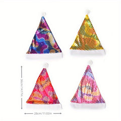 1pc Colorful Beads Christmas Hat Party Decoration Gift
