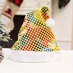 1pc Colorful Beads Christmas Hat Party Decoration Gift