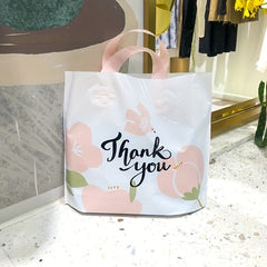 10pcs Flower Gift Bag Thank You Tote Summer Wedding Bir