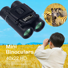 HD Powerful Binoculars Long Range Folding Mini Telescope For Sports