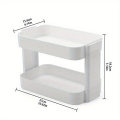 Makeup Organizer Cosmetic Storage Rack Display Case For Vanity Bathroom