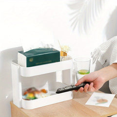 Makeup Organizer Cosmetic Storage Rack Display Case For Vanity Bathroom
