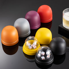 Anti Cheating Dice Toy Egg Shaped Dice Cup For KTV Pub Bar Party