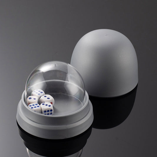 Anti Cheating Dice Toy Egg Shaped Dice Cup For KTV Pub Bar Party