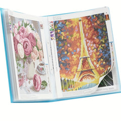 Diamond Painting Storage Book - Art Portfolio Folder with 30 Pages