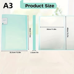 Diamond Painting Storage Book - Art Portfolio Folder with 30 Pages