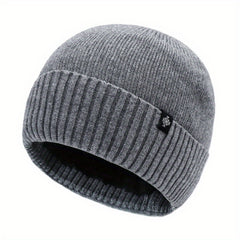 Thickened Ear Protection Hat Men Women Autumn Winter Beanie Ski Hat