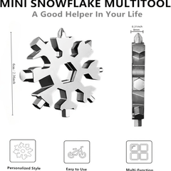 18-In-1 Snowflake Multi-Tool Screwdriver Repair Tool
