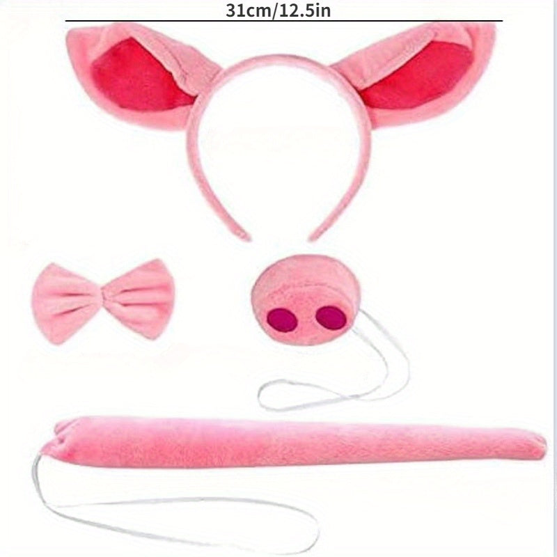Pig Costume Halloween Gift Christmas Party Pig Costume