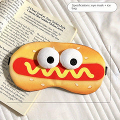 Cartoon Eye Mask Comfortable Blackout for Sleeping Traveling Napping
