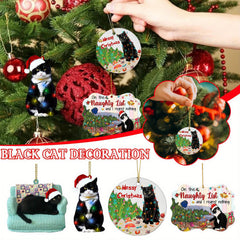 1pc Cat Hanging Decor Christmas Style Bag Purse Pendant Ornament