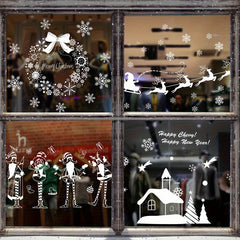 Snowflakes Window Clings Christmas Decor Xmas Party Supplies