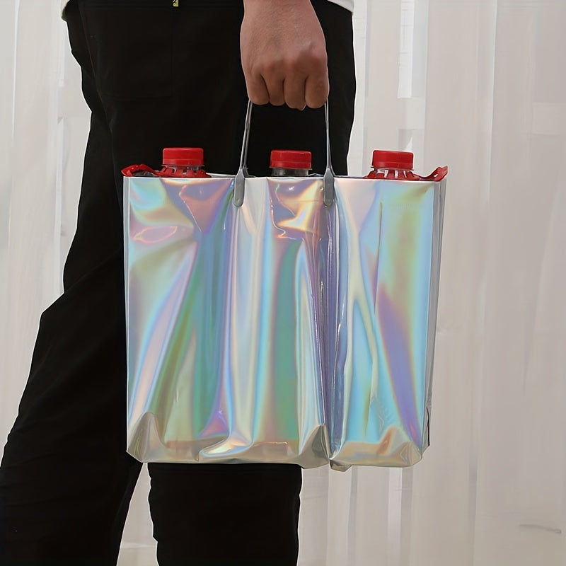 Laser Tote Bag Shopping Bags Party Supplies Packs Portable Gift Bags