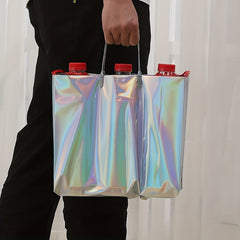 Laser Tote Bag Shopping Bags Party Supplies Packs Portable Gift Bags